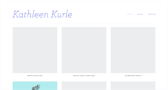 Desktop Screenshot of kathleenkurle.com